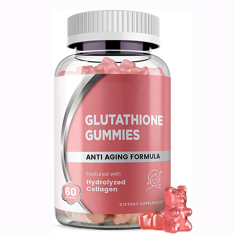 

60 capsules glutathione whitening brightening soft candy to help brighten skin tone reduce wrinkles anti-aging health food