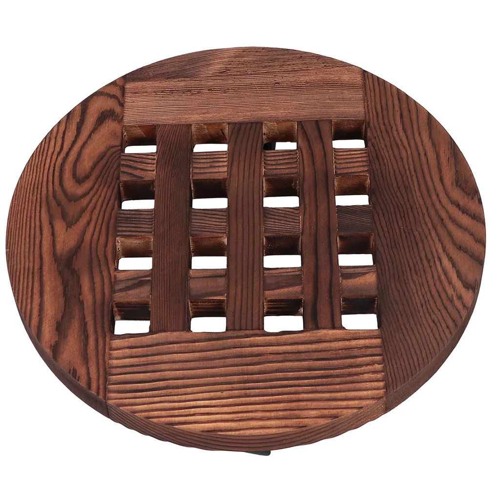 

Scroll Wheel Houseplant Pots Holder Home Decor Planter Stand Square Roller Trolley Flowerpot Base Metal Rack Bonsai Moving Tray