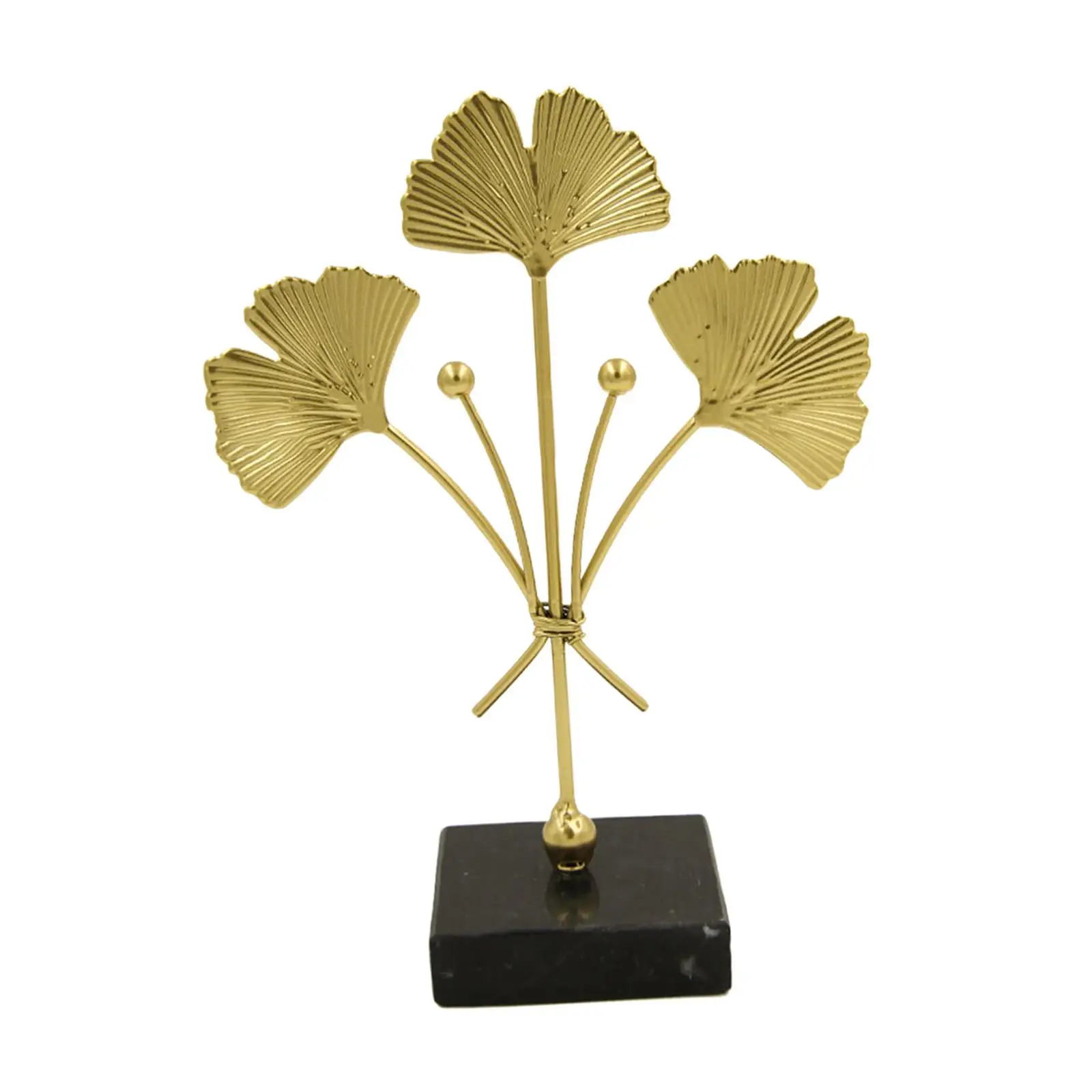 

Декоративные листья Ginkgo, металлические листья, скульптура для украшения спальни