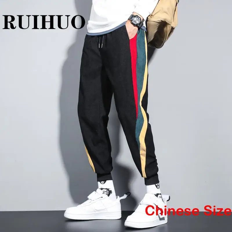 

Мужские спортивные брюки Zongke длиной до щиколотки, Корейская уличная одежда, спортивные брюки для мужчин, китайский Размер 5XL, новинка 2023