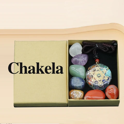 Набор кристаллов семи чакр