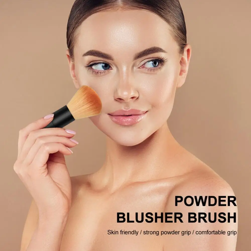 ELECOOLProfessional мягкие синтетические волосы для женщин косметика лица макияж пудра