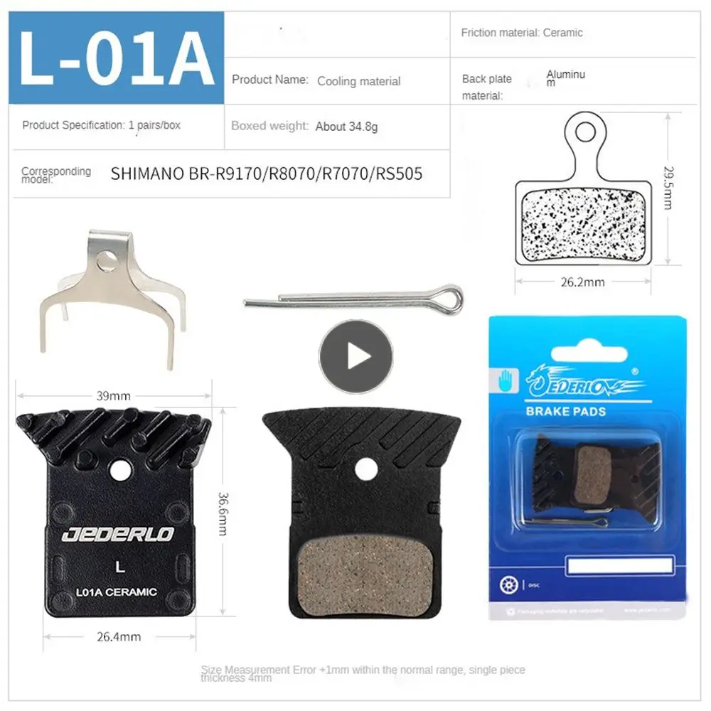 

Ceramic Material High Temperature Resistant Brake Pads Good Mute Effect Ceramic Heat Dissipation Brake Pads Short Run-in Period