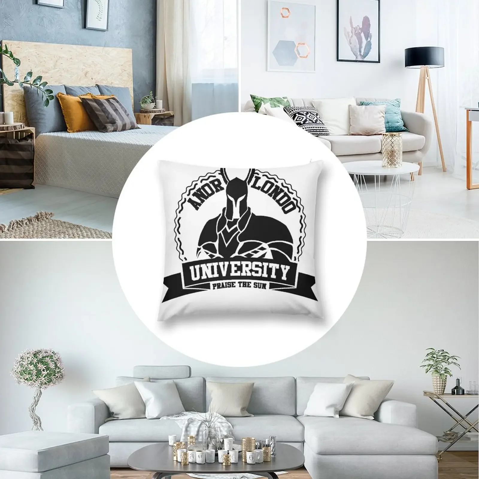 Подушка Anor Londo University предметы домашнего декора наволочки для подушек роскошные