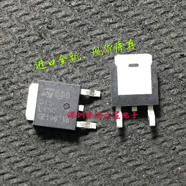 

Free shipping TO-252STPS15L45CB-TR 2x7.5A 45V S15L45C 20PCS