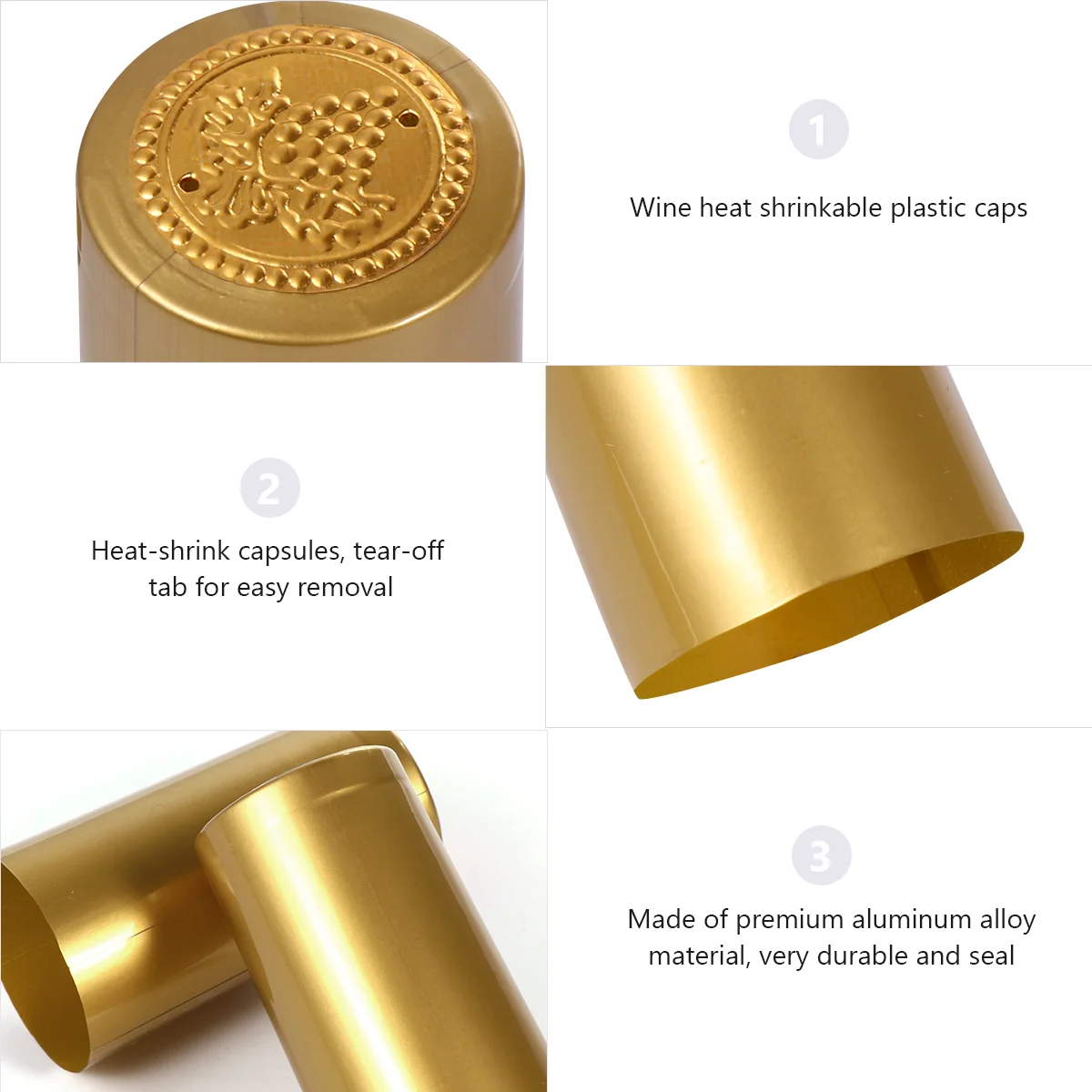 100 шт. красная термоусадочная пленка для бутылок термосвариваемая крышка пробки