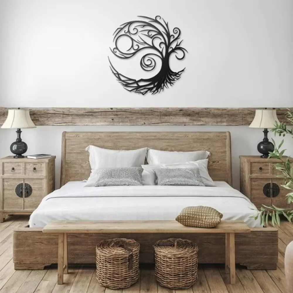 Металлическая Настенная Скульптура Древо Жизни — Помолвка Современным