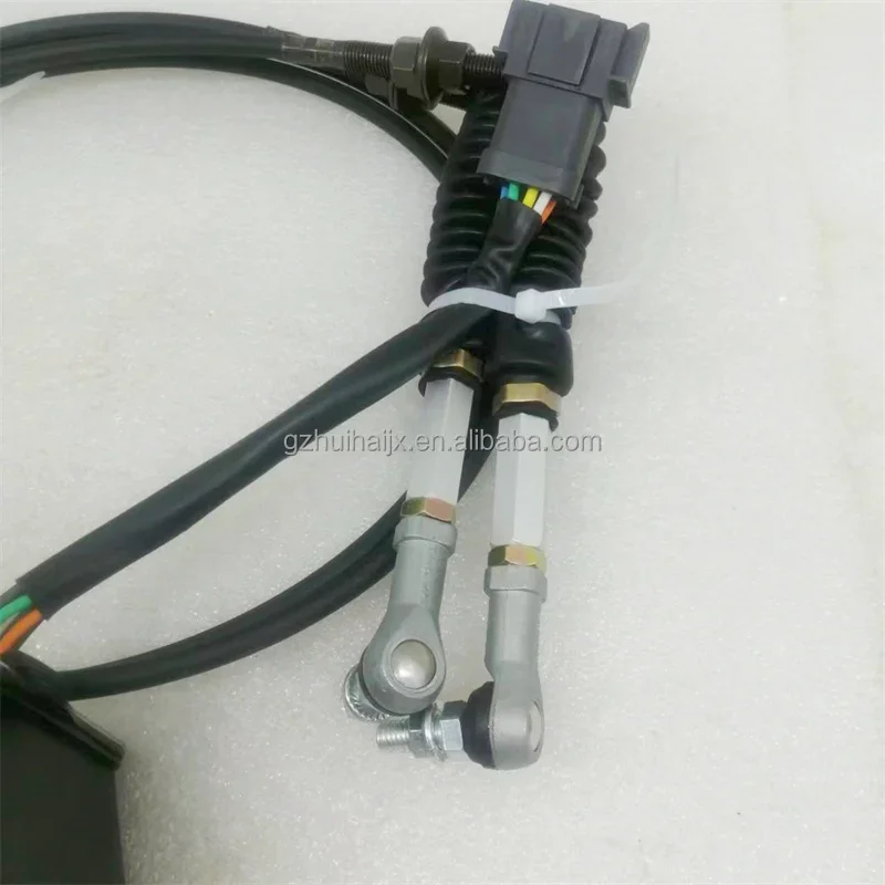 Деталь экскаватора дроссельная заслонка с 2 кабелями 7-контактный двигатель в