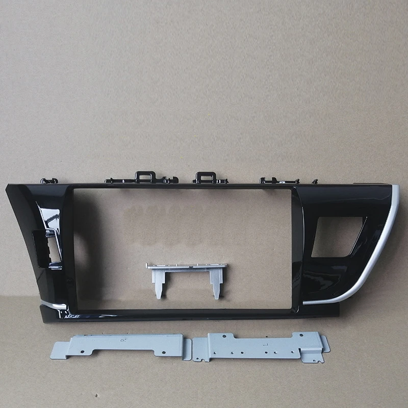 

Автомобильная Мультимедийная рамка, автомобильная рамка для аудио радио, приборной панели, панель 10 ~ 10,2 дюймов, облицовка для Corolla L. H. D. 2014 ...