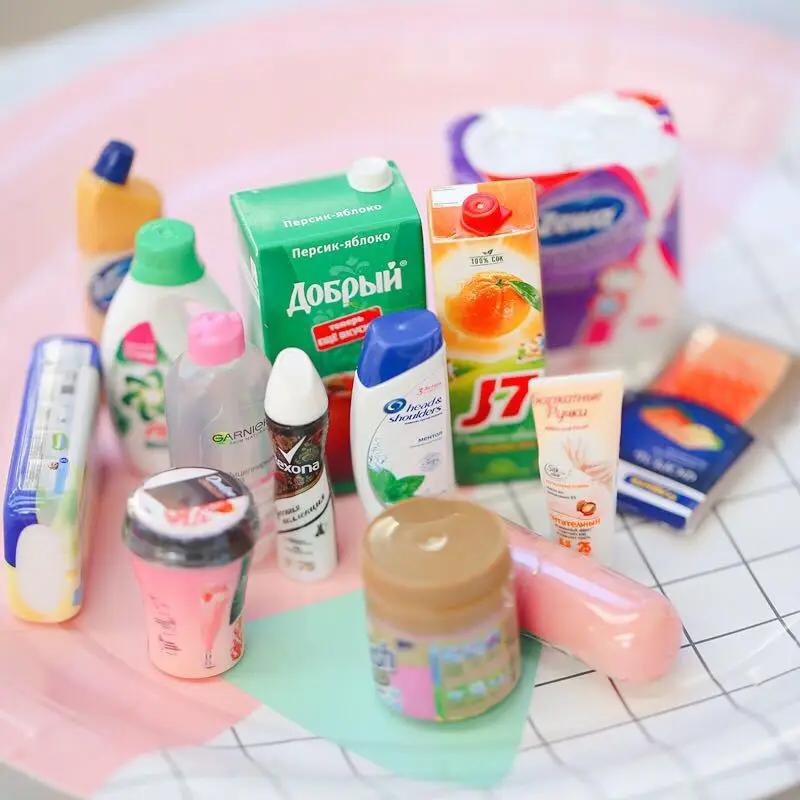 

20 штук аксессуары радиоуправляемого автомобиля украшения из молочного Чай фруктовый сок закуски для 1/6 Рок Гусеничный осевой SCX10 TAMIYA по суп...