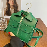 creative personality suit bag female new winter fashion web celebrity one shoulder his small bag