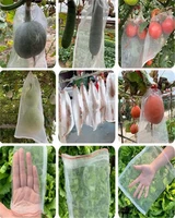 1 pcs white net bag orchard insect barrier net protect bags gardening insect barrier bird net net bag can be reused