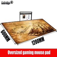 mrgbest retro ship custom full size mouse pad mat large xxl gaming customized mousepad for computer keyboard desk 100 120 140cm