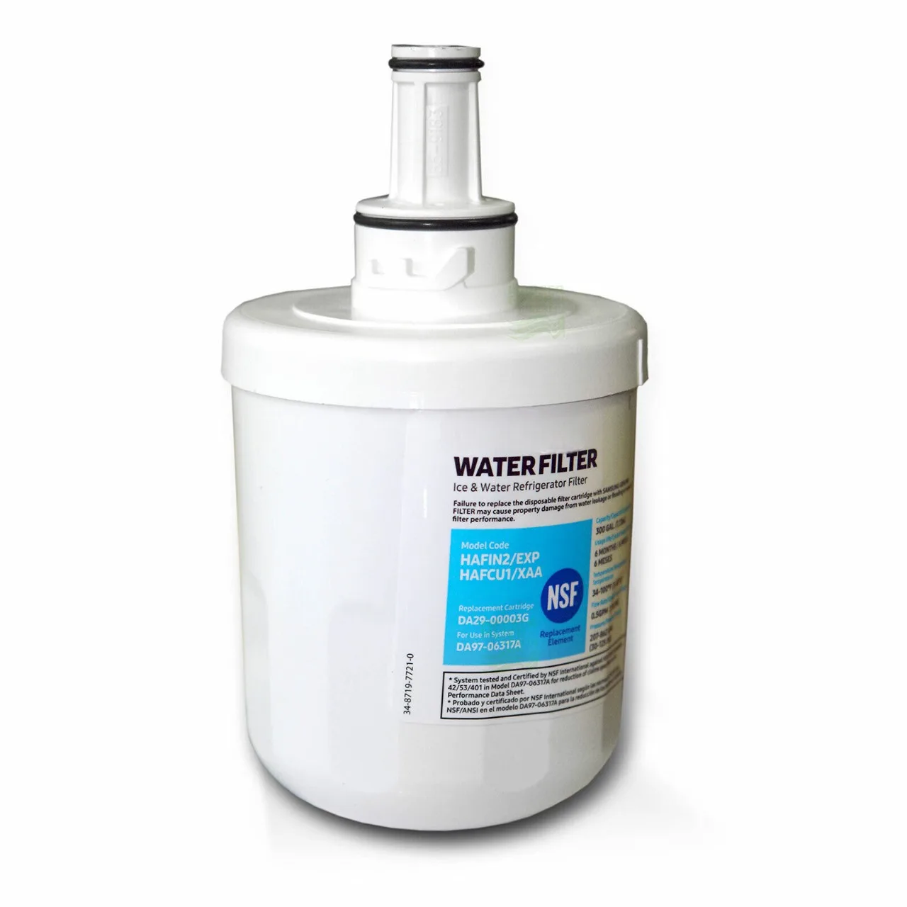 Замена фильтра для воды в холодильнике Samsung DA29-00003G DA29-00003B DA29-00003A Aqua-Pure Plus HAFCU1 RFG237AARS