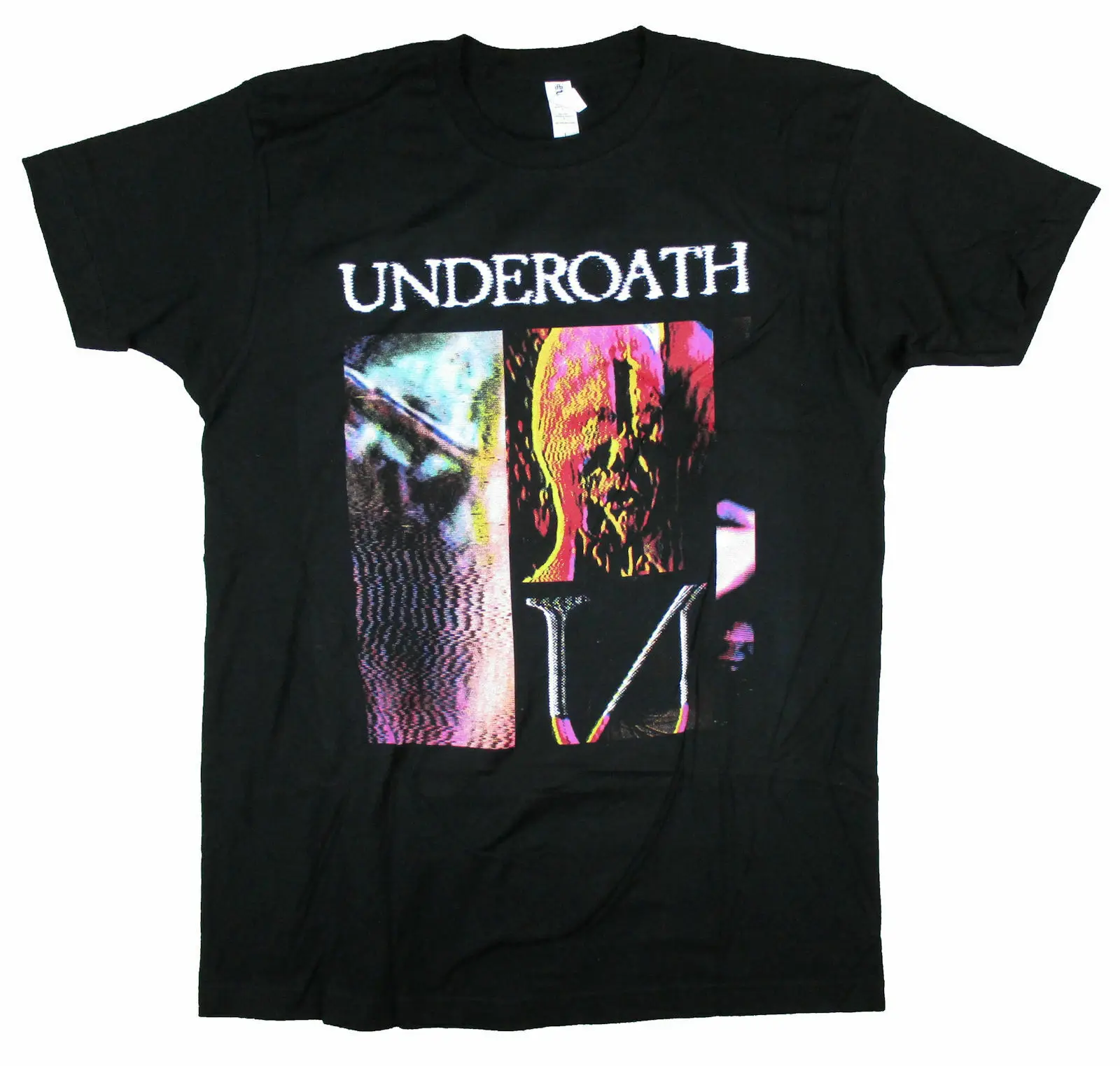 

Underoath Face Melt Black T-Shirt NEW