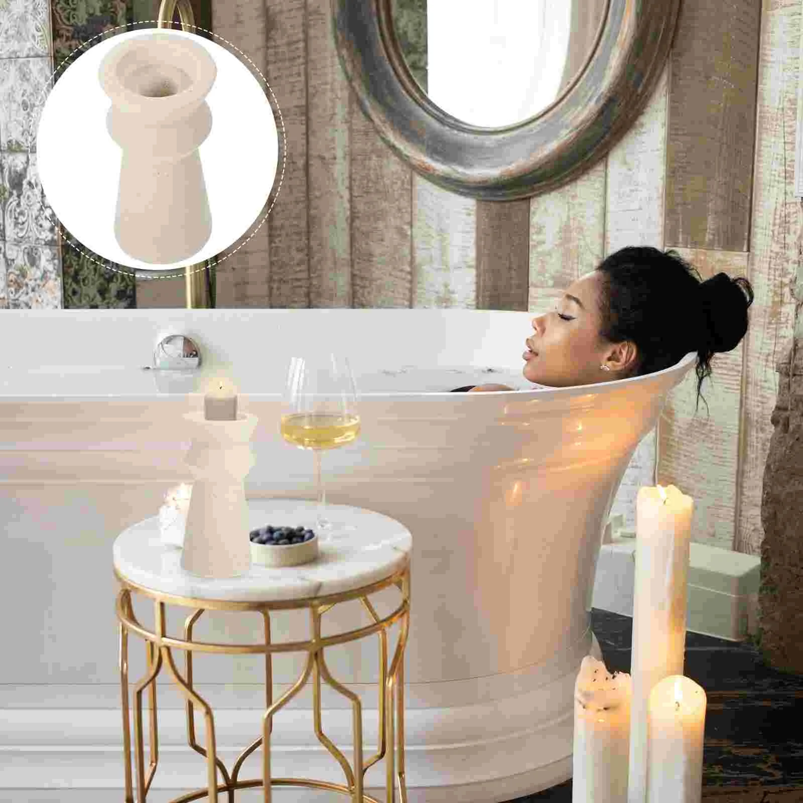 

Multi-function Durable Creative Bar Candleholder Desktop Candleholder for Table Party Wedding Indoor