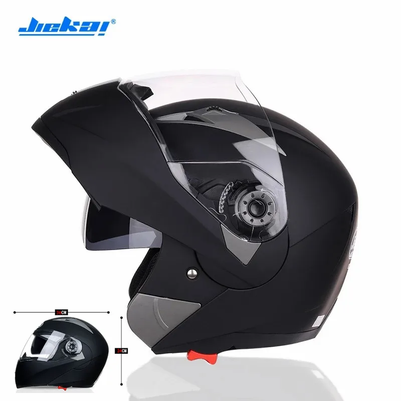 

JIEKAI Motorcycle Helmets Casco Moto Unisex Anti-fog Dual Lens Capacete De Moto Motorbike Racing Helmet Multiple Colour