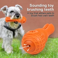 crocodile beef flavor rubber squeaky pet chew toy interactive dog toy for aggressive chewers interactive toy training toys