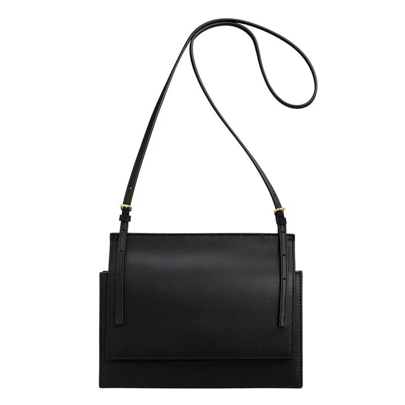 

New Messenger Bag Fashion Leather Shoulder Bag Simple Niche Commuter Versatile High Quality Bag