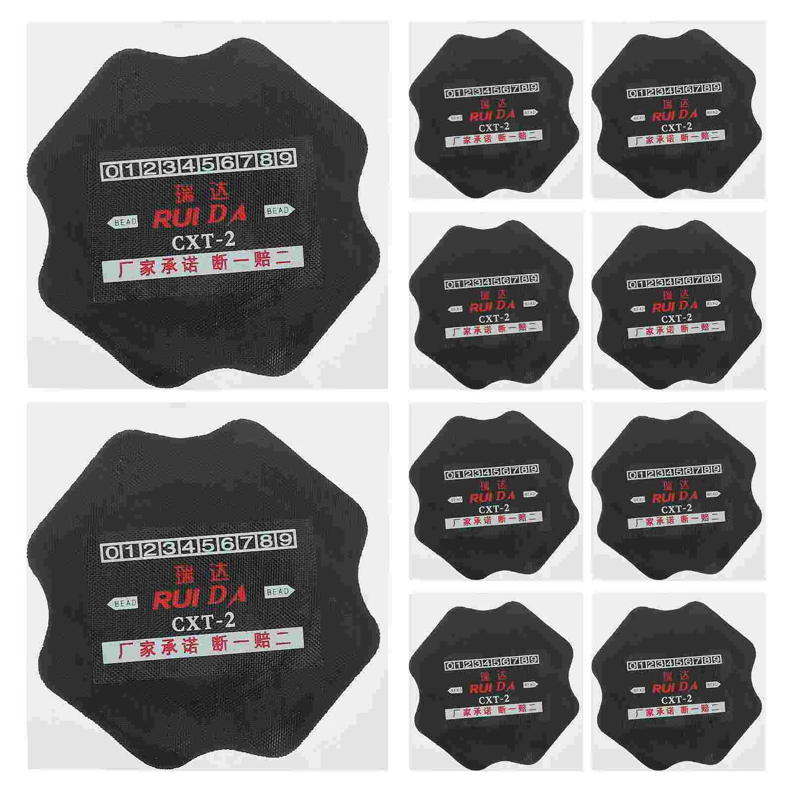 

10 шт., большой грузовик, нашивка для шин, автомобильный комплект, ремонтная трубка для мотоцикла, автомобильные шины