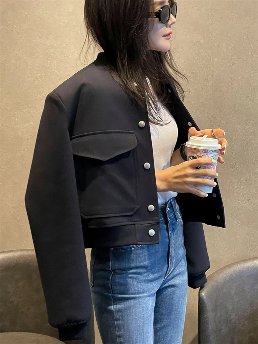 Куртка Alien Kitty Женская в Корейском стиле бейсбольная куртка шикарная свободная