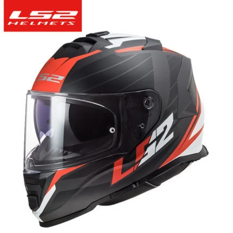 Capacete LS2 STORM Мотоциклетный шлем Ls2 Ff800 Полнолицевые шлемы Casque Moto Casco Сертификация ECE