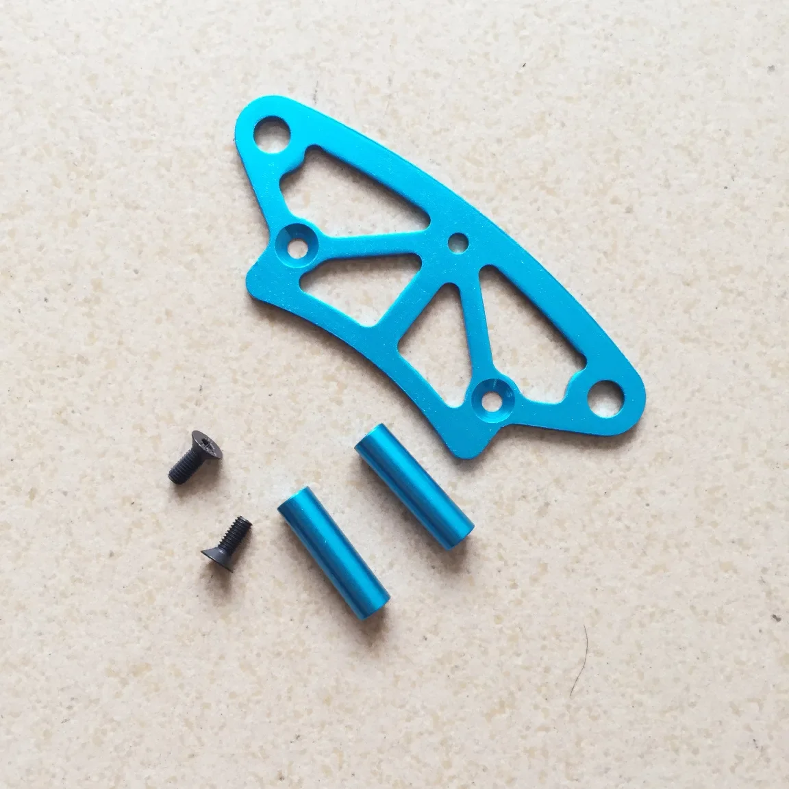 

Радиоуправляемый 102058(02009) алюминиевый передний бампер, верхняя пластина, пенопластовый держатель для внедорожника HSP 1:10