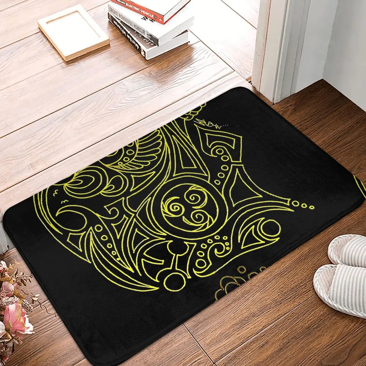 

Avatar The Last Airbender Non-slip Doormat Living Room Mat Air Spirit. Hallway Carpet Welcome Rug Home Decor