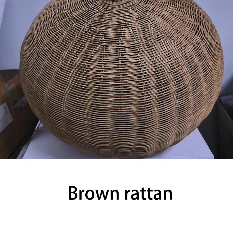 Подвесные светильники из ротанга в скандинавском стиле ручной работы люстры для