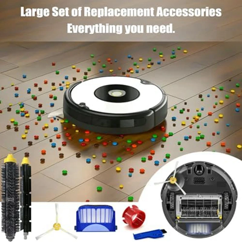 Запасные части для Irobot Roomba 600 500 серии 694 695 677 671 690 680 660 650 620 614 595 585 564 Вакуумный робот