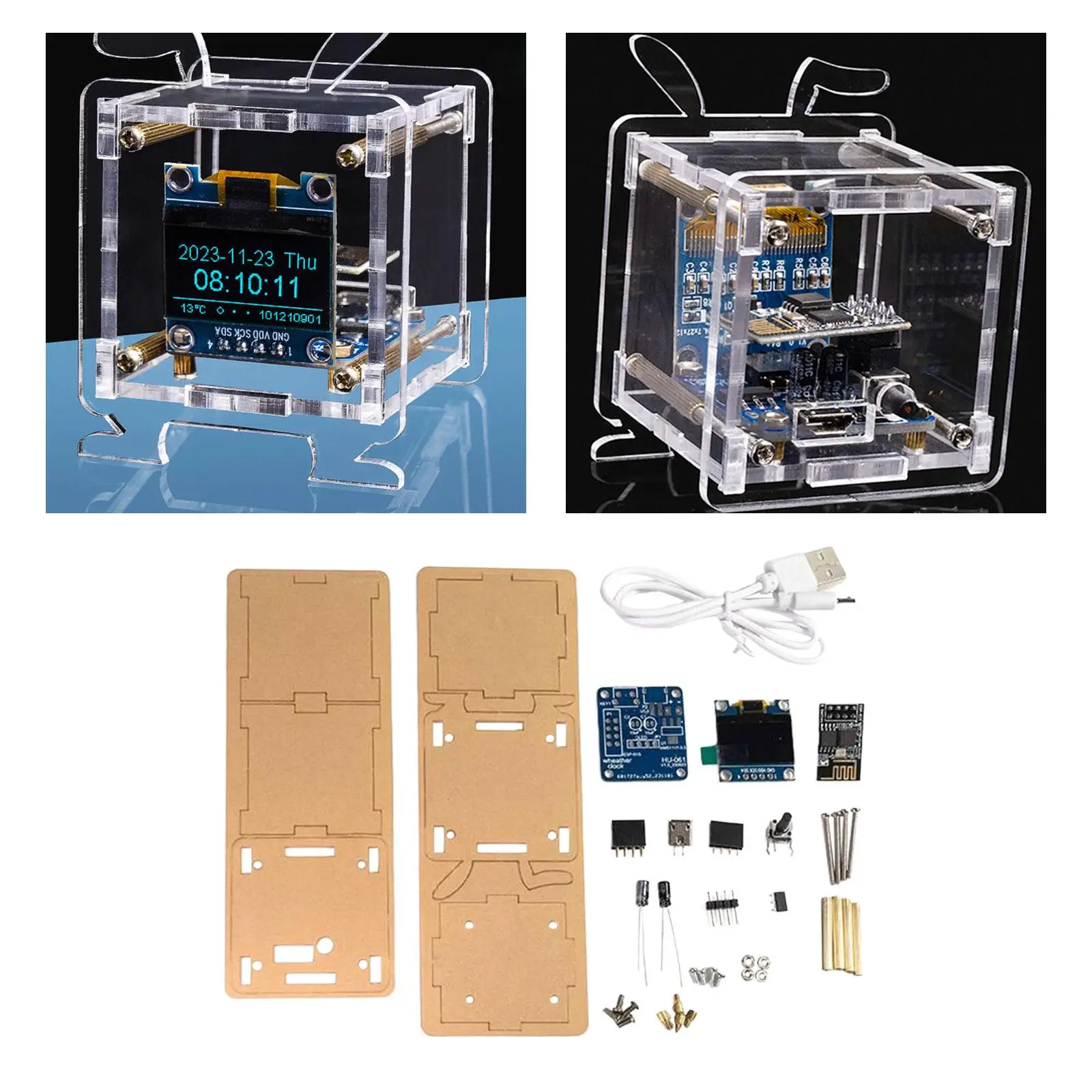 Наборы часов для прогноза погоды в реальном времени электронные часы с