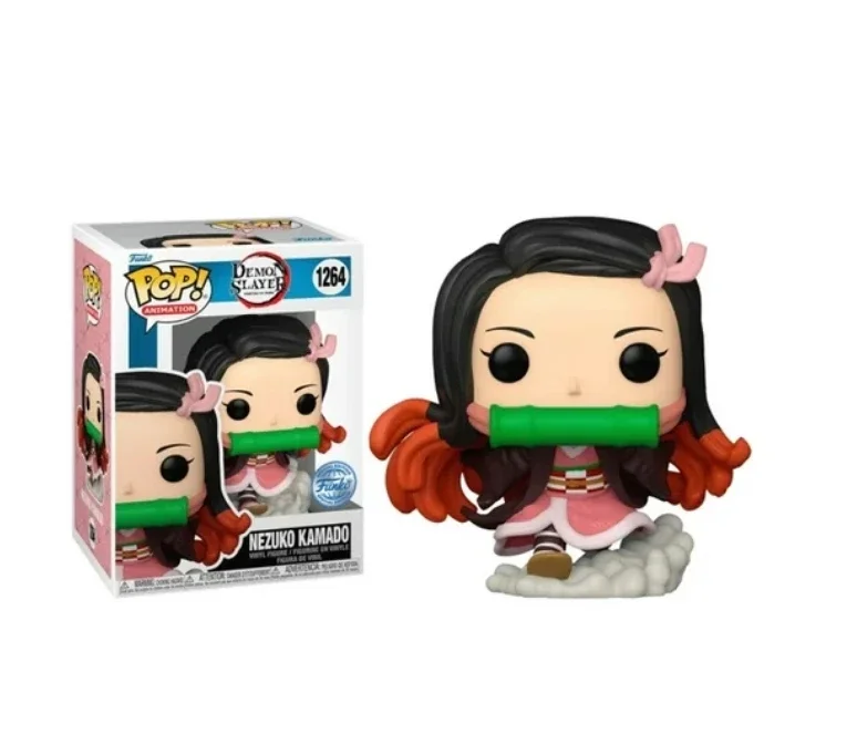 Funko pop Demon Slayer SANEMI SHINAZUGAWA 1253# Shinobu Kocho 1314# OBANAI IGURO 1395# amine Action Figure Doll Toys