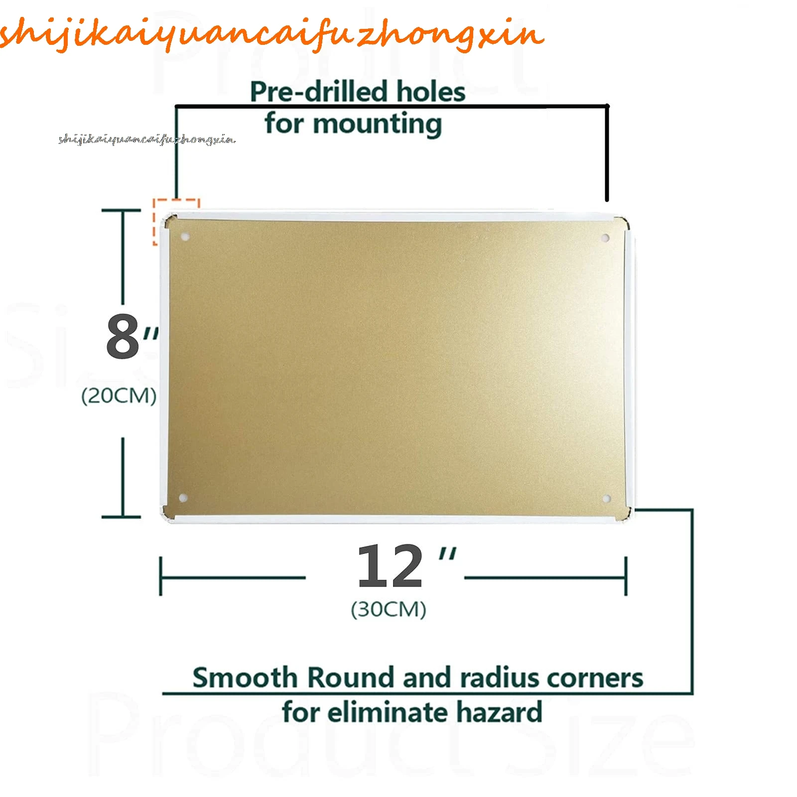 Забавные жестяные знаки сарая Декор из козла Металлическая жестяная вывеска