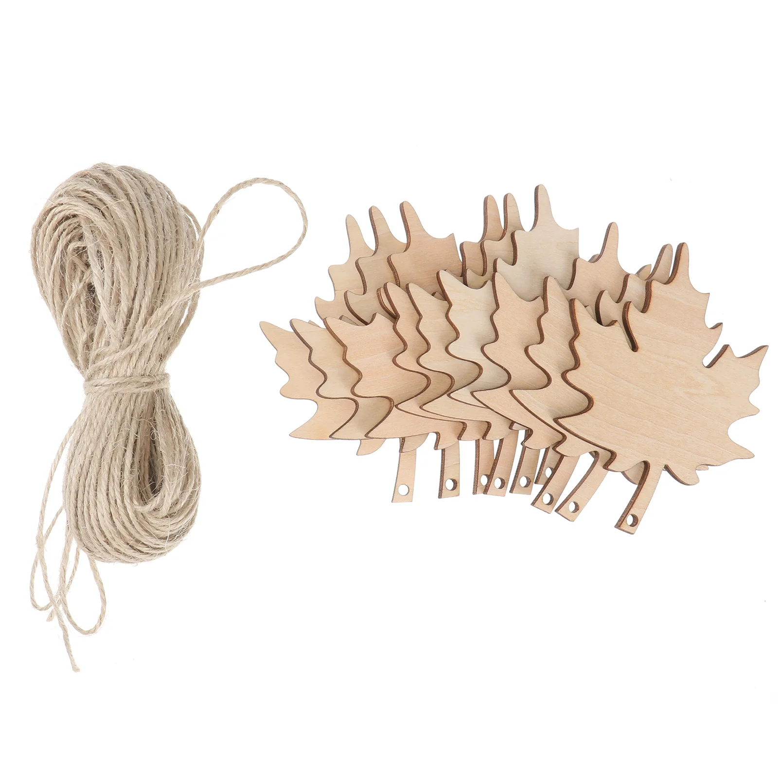 

Wooden Leaf Leaves Wood Ornaments Tags Maple Cutouts Crafts Hanging Fall Christmas Craft Diy Unfinished Gift Embellishment