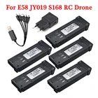 Зарядное устройство для дрона E58, 850 мА  ч, 3,7 в, 3,7 в