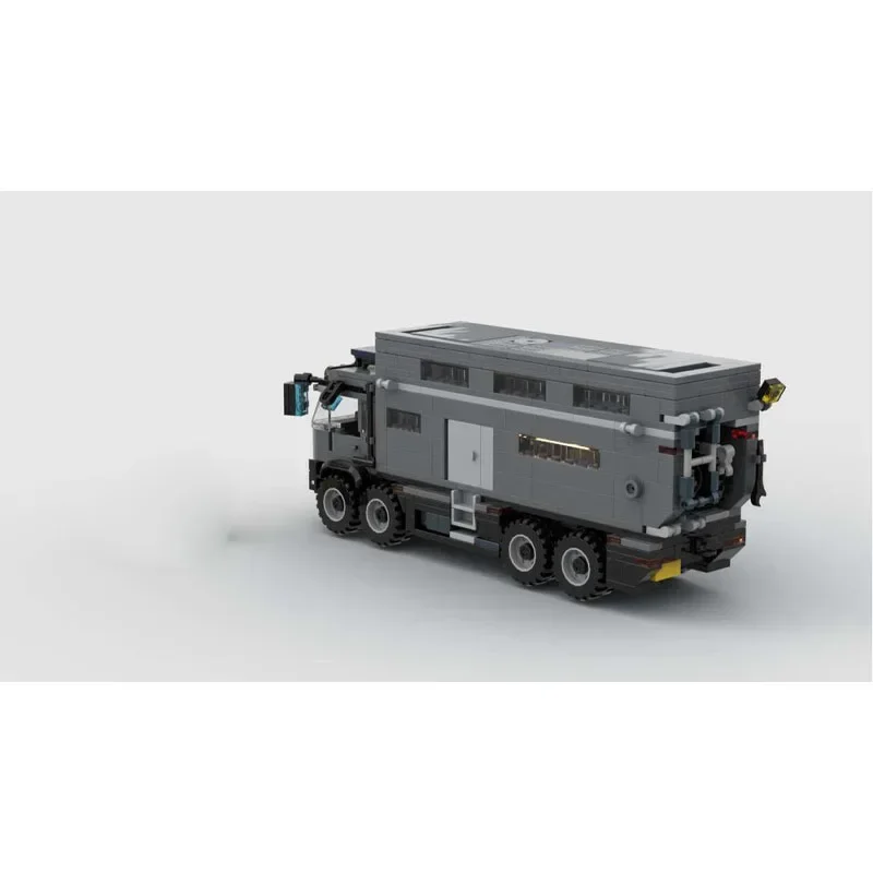 Конструктор Лего MOC-119891 Открытый кемпер-фургон 8x8