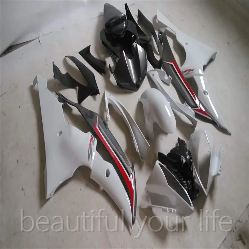 

Fairing for YAMAHA YZFR6 08 09 for YAMAHA YZFR6 Fairing 2011 YZF R6 Abs Fairing 2008 - 2015 white Black