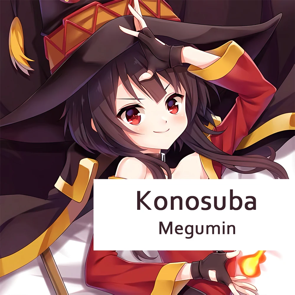 Анимеотку шарнирная наволочка для тела Dakimakura Megumin наволочки аниме Moegirl