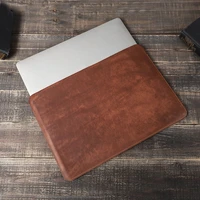 genuine leather laptop bag for macbook pro 15 4 13 3 retro crazy horse leather simple macbook pro protective cover