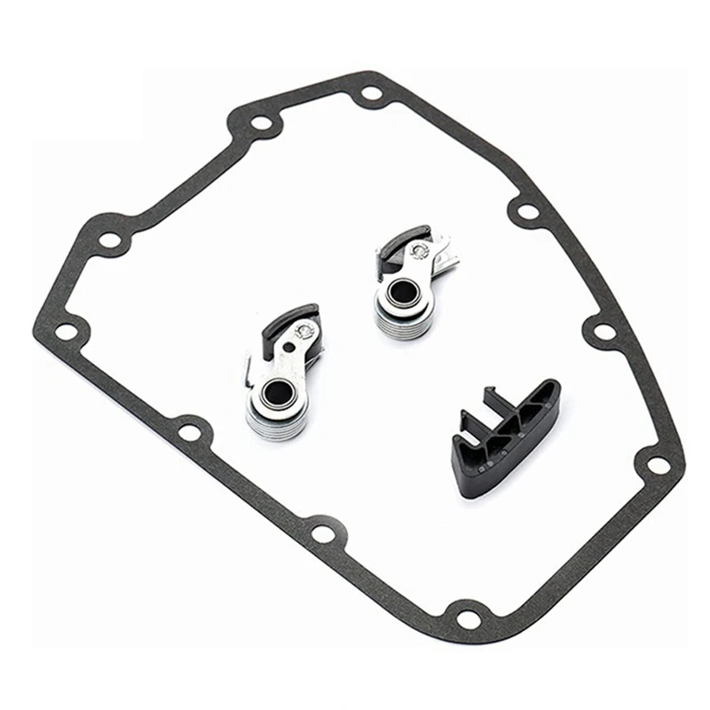 

Motorcycle Cam Chain Tensioner Outer & Inner Complete Kit Parts With Guide & Cover Gasket For Twin 1999-2006
