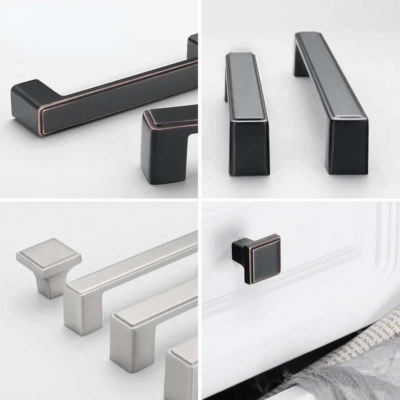 Мебельные ручки для шкафа дверная ручка из цинкового сплава мебели с отверстием