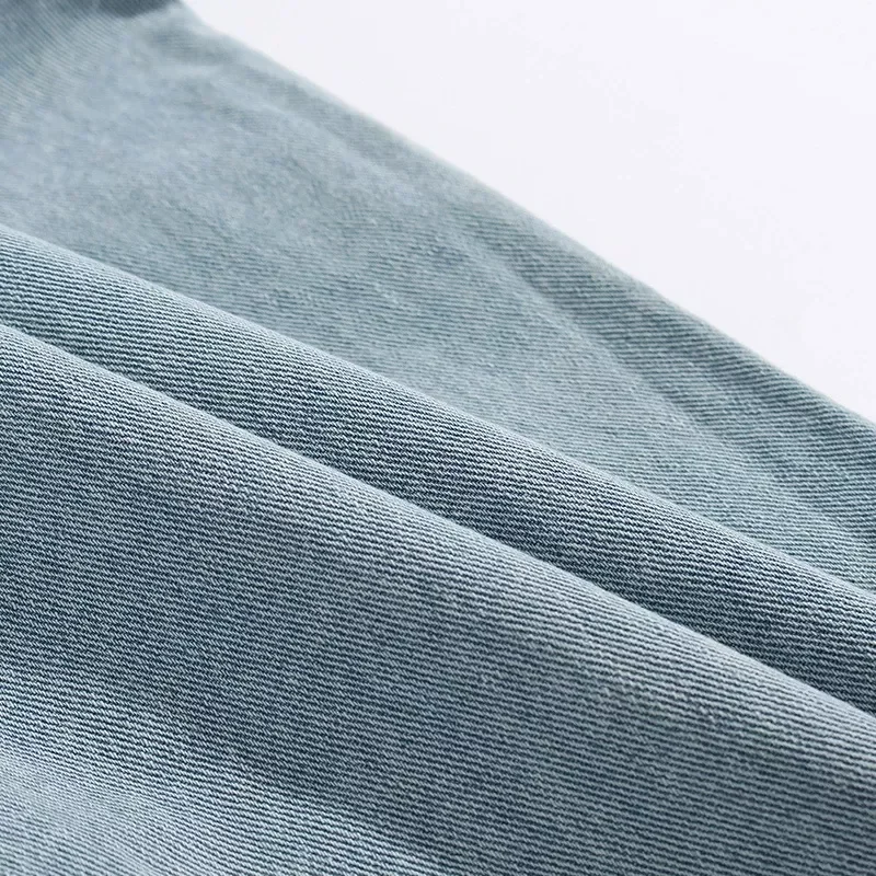 2022New jeans Cargo Pants Streetwear Hip Hop Cargo Pants Cotton Denim Trousers Casual Elastic Men Baggy Harem Jean Trousers