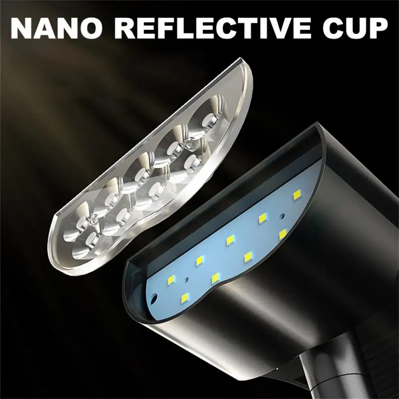 

Automatically Ground Plug 9led Solar Lawn Light Solar Charging 1pcs Lawn Landscape Light Home Lighting Waterproof Outdoor Lamp