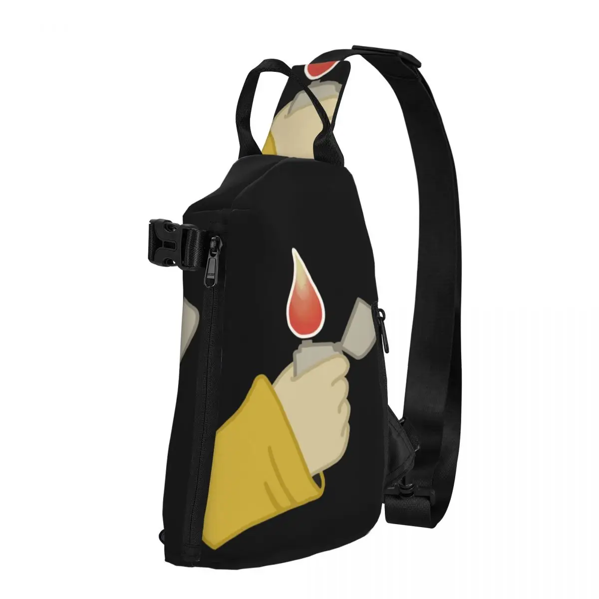 

Light Little Nightmares Up The Dark Chest Bags Motorcycle Shoulder Bag Streetwear Crossbody Bag Phone Outdoor Style Sling Bags