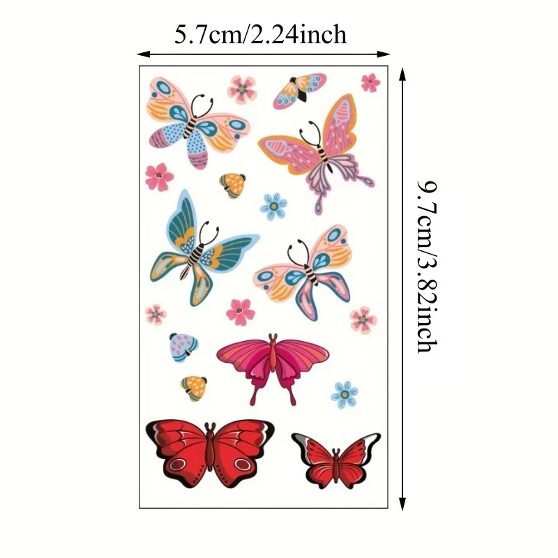 30 шт./набор маленькие временные Мультяшные татуировки для детей