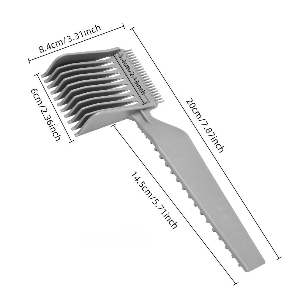 Профессиональная Изогнутая Парикмахерская Расческа Для Мужчин Портативный
