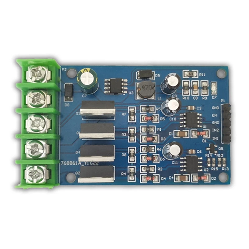 

High-Power H-Bridge Motor Drive Module NMOS With Emergency Brake Forward And Reverse