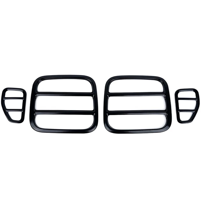 

Tail Light Cover For Jeep Renegade 2016 2017 2018 2019 2020, Metal Taillight Rear Lamp Protector Guard Cover Black