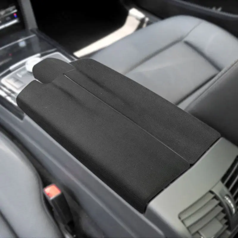 

Крышка подлокотника центральной консоли автомобиля, крышка из АБС-пластика + замша, отделка для Mercedes Benz E Class W212 2010 2011 2012 2013 2014 2015