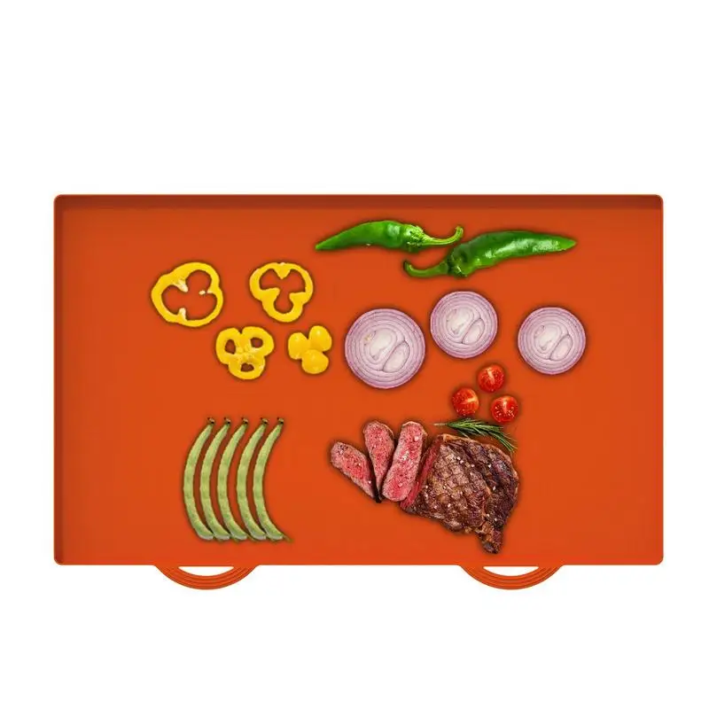 

Grill Pads For Outdoor Grill Silicone Oven Mats BBQ Liners Reusable Barbecue Baking Mats Nonstick Under Grill Mat Grill